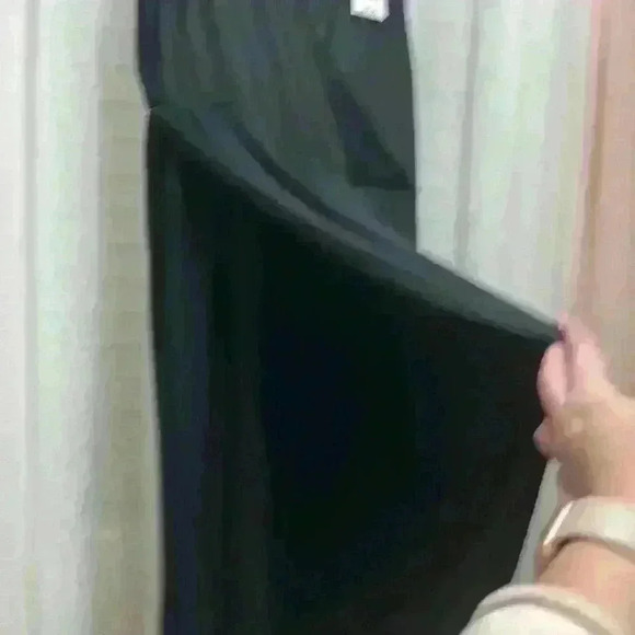 NWT RebelWilsonXAngels black knit wrap dress Size 1X Item# 6M - Picture 8 of 11